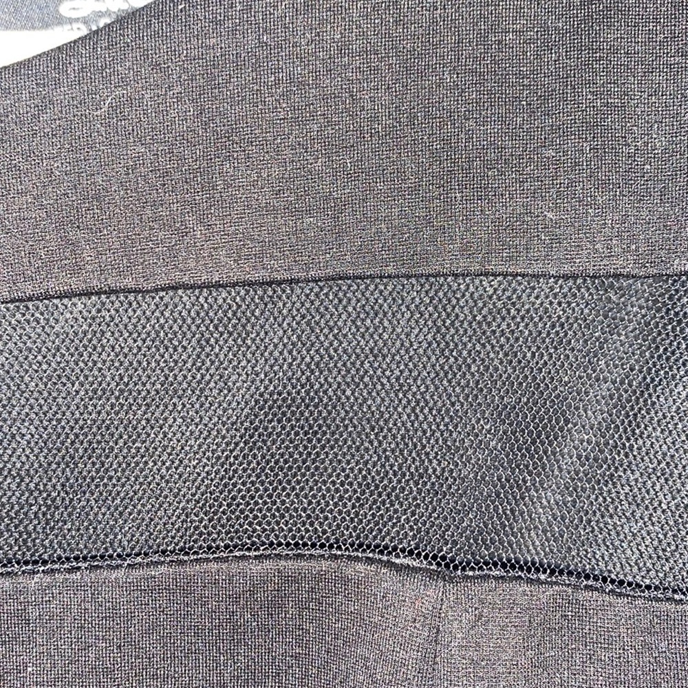 LuLu’s Black Mesh Block Dress - Picture 4 of 8